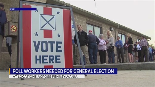Here’s how to sign up to be a poll worker in Pennsylvania