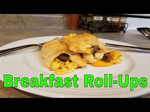 Sausage, Egg and Cheese Breakfast Roll-Ups