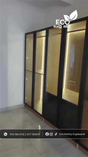 Luxury Glass Wardrobe Design for Stylish Living