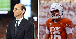 Texas' Arch Manning earns high-profile Heisman projection after dazzling performance