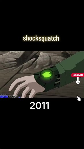 Evolução do Shockquatch em Ben 10