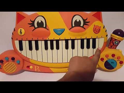 B. toys – Meowsic Toy Piano – Children’S Keyboard Cat Piano with Toy Microphone For Kids Review
