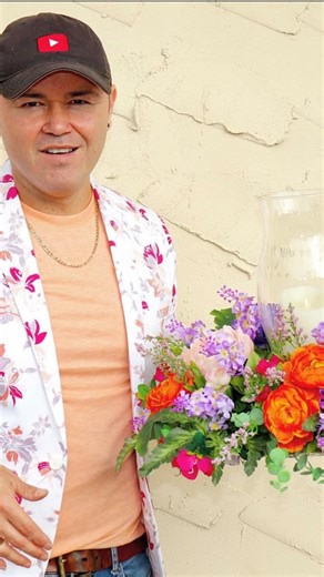 Ramon_at_Home on Instagram: "Let me show you how easy it is to create a super fun #spring Centerpiece ! Using this cute concrete bunny or a candle ️ you can create a fun centerpiece for your Spring celebrations! . . . Florals from @shinodadesigncenter . . #springtime #diydecor #tablescapes #centerpiecesideas"