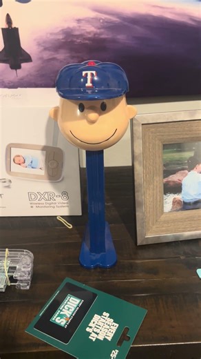 Charlie Brown pez take me out to the ballgame