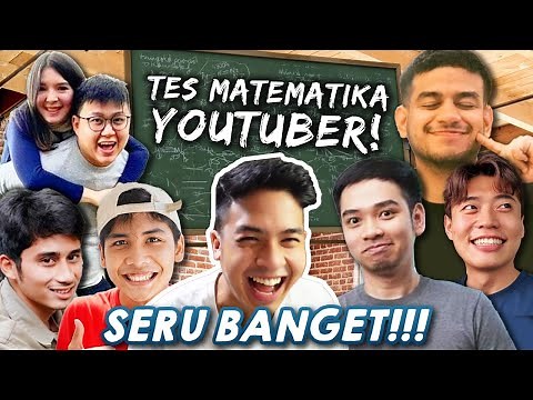 TES MATEMATIKA YOUTUBER & INFLUENCER INDONESIA! (FADIL JAIDI, BINTANG EMON, GADGETIN, DLL)
