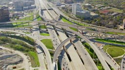 Five Interchange of I635 and US 75 junction / Dallas, Texas, United...