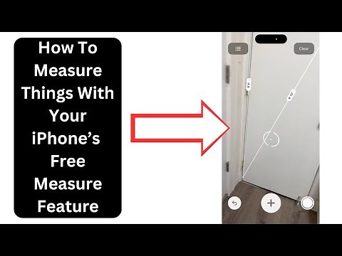 How To Measure Things With your iPhone's Built-In Measure App For Free!
