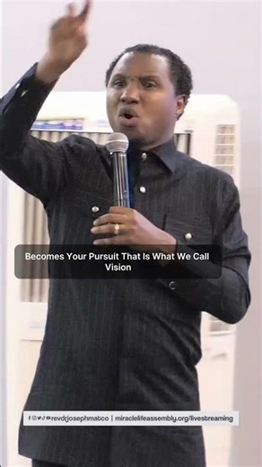 WHAT IS VISION || REV. DR. JOSEPH MATCO