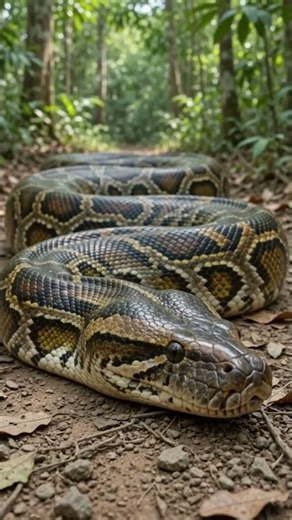 🐍 This Massive Python Is Terrifying!🐍 World's Biggest Python Caught on Camera!