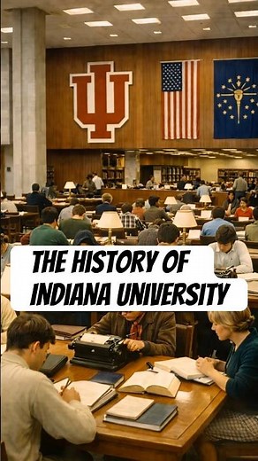 The History of Indiana University. #ncaa #university #history #evolution