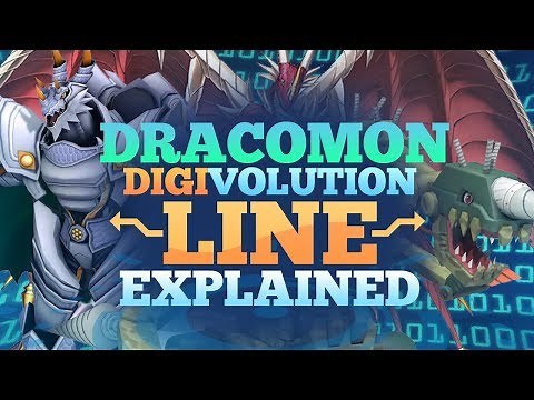 Digimon - Dracomon Digivolution Line Explained!