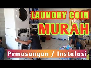 Mesin Laundry Coin MURAH dan EKONOMIS | Laundry Coin Beko | Laundry Coin LG