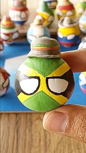 Cómo hacer tu CountryBalls Jamaica 🇯🇲 super fácil 😉