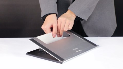 HUION Adjustable Stand Multi-Angle Portable Desk Stand for 10-15.6" Graphics Drawing Monitor Tablet Pen Display, Suitable for Kamvas Pro 12/13/16, Kamvas 12/13/16, iPad Pro, Wacom Cintiq