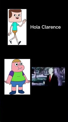 Contenido de calidad 🗣️🔥🔥 / #humor #slenderman #clarence #shorts #cartoon #parati