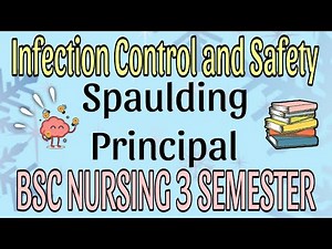 Spaulding Principle in One Shot! | Infection Control & Safety | B.Sc. Nursing 3rd Semester