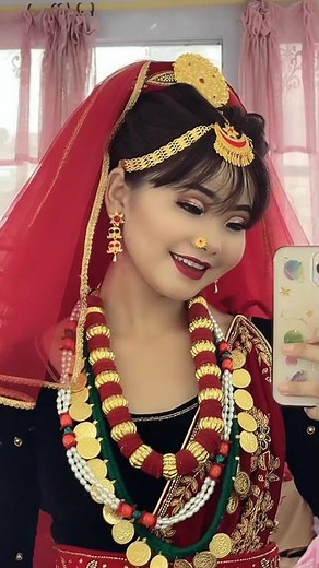 Traditional Mongolian Bride Makeup Tutorial