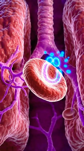 Haemoglobin = your body’s oxygen delivery truck 🚚💨 #science