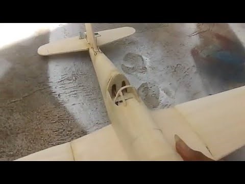 bending balsa wood using water