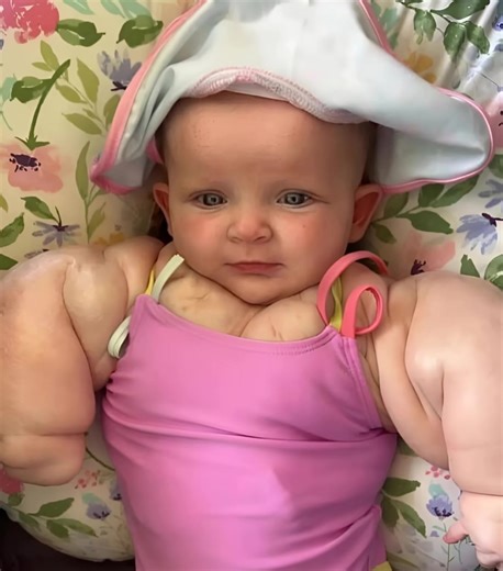 I still remember the moment I held her tiny hands for the first time 😢. They didn’t look like other newborns’ hands. Even at birth, they were unusually large, and I could hear the nurses whispering to one another, unsure of what to say. I couldn’t stop staring at her, but deep inside my heart, fear took hold 💔. Every day felt like walking on a tightrope. I watched her struggle with the smallest movements, every breath a battle 💨. The doctors spoke in possibilities and medical terms I barely u