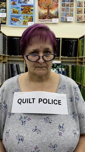 🚨 Don't let the Quilt Police get you down! 🚨 Having a close relationship with your seam ripper is part of being a quilter. Mistakes happen and no matter how long you've been quilting, you're going to be using that seam ripper frequently. We don't permit the Quilt Police around here. There's room for everyone in this hobby, and everyone has a different way of doing things. There are no wrong ways. Just do what suits YOU and have fun! #alongcamequilting #quiltinghumor #quiltpolice #canadianquilt