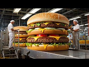 How McDonald’s Big Mac Is Made | Inside Fast Food Factory