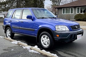 2000 Honda CR-V EX - 1 Owner Until 2021, 5-Speed Manual, AWD, Rare Electron Blue Pearl