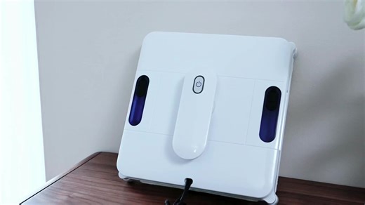 High-Tech Electric Window Cleaner Robot Anti-Fall Household Glass Washer for High Buildings Water Spray &amp; Vacuum Application