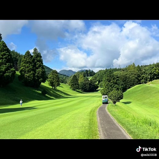 #CapCut 小田原湯本カントリークラブ ... 箱根湯本駅から10分！富士・箱根・相模湾の眺望が楽しめるコース！ 山岳コース。
