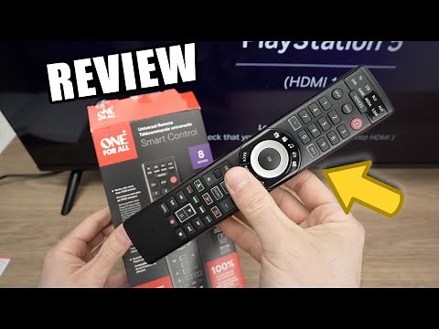 REVIEW : One for All URC7880 Universal Smart Remote 8 Devices