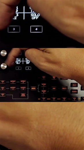 Poly Aftertouch Insane HydraSynth Sounds #shorts
