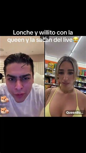 Lonche and wilito kick queen out of the live stream #thevipmansion #humor #shortvideo #lonche #wi...