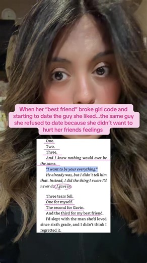 Book: For Three Seconds by C. Lymari This is a forbidden romance between a girl who falls for her best friends boyfriend. Themes: Second Chance romance Love triangle trope Sports romance trope Angsty emotional reads #angstyromancebookrecs #enemiestoloversrecs #secondchanceromancebooks #booksthatmademecry