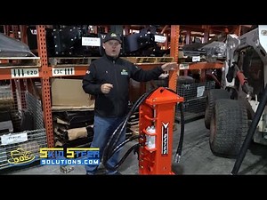 Eterra PDX-750 Breaker Style Post Driver for Excavators - Warehouse Walkthrough