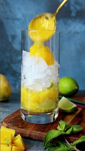 Mango Mojito Mocktail | Summer Drink Recipe