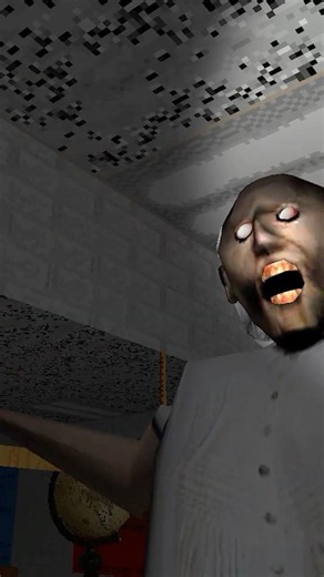 GRANNY BECAME FRIENDS WITH BALDI #shorts #shortsvideo #baldi #baldisbasics #horror