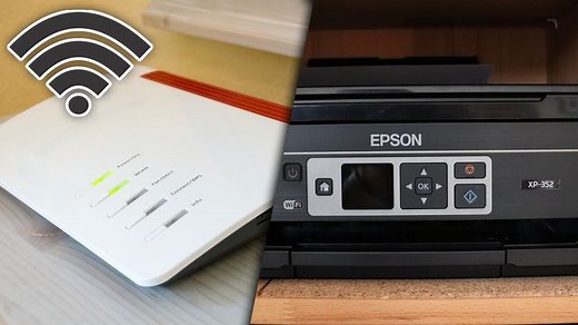 Epson-Drucker mit dem WLAN verbinden