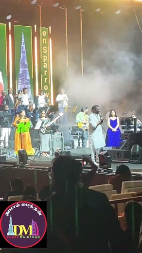 Deva mass entry in Dubai live music show