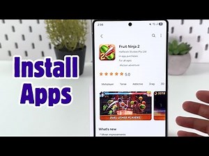 Samsung Galaxy S25 Ultra Guide - Simple Steps to Download and Install Apps