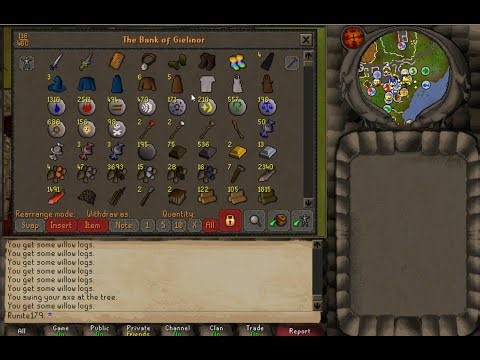 OSRS Fresh Account Progress - 2 Weeks