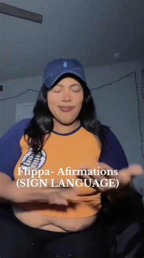 Flippa - Affirmations (ASL) #signlanguagevideos #signlanguageinterpreter