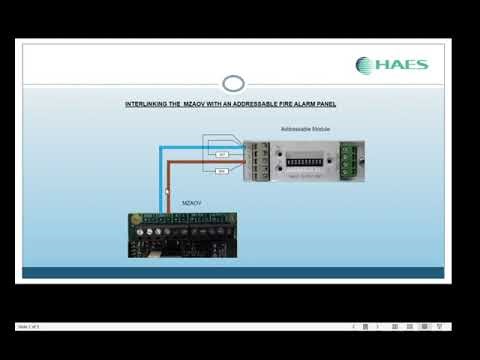 Heas Technologies MZAOV to addressable module connections