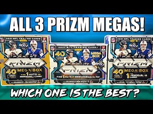 ALL THREE 2021 PRIZM NFL MEGABOXES! | Which one is Best? 🤔
