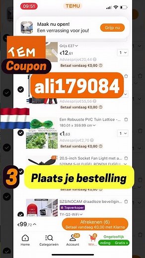 Temu coupon Nederland. Hoe gebruik je de Temu kortingscode #temu #temucoupon #temukortingscode