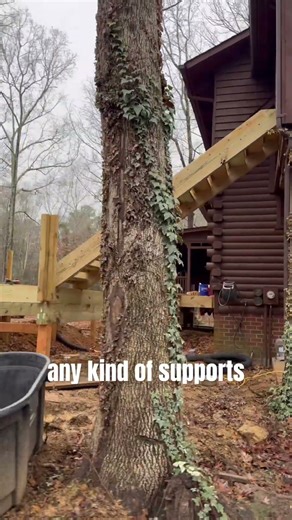 Better than code #deckbuilding #houseconstruction