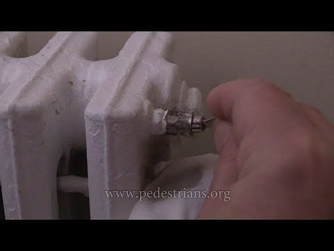 Using a Radiator Key