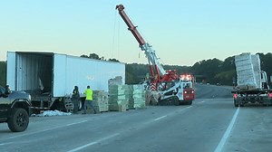 Interstate 459 NB closed at Derby Parkway