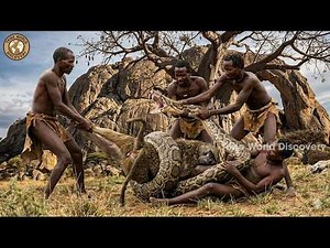 The Hadzabe Tribe’s Dangerous Hunt for Giant Pythons in Africa