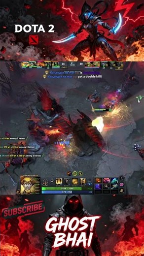 I DELETED 5 PLAYERS IN 10 SECONDS 😱 (DAWNBREAKER RAMPAGE) #dota2 #gaming #rampage #viralshorts
