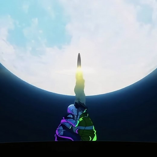 david and lucy #cyberpunkedgerunners #vibe